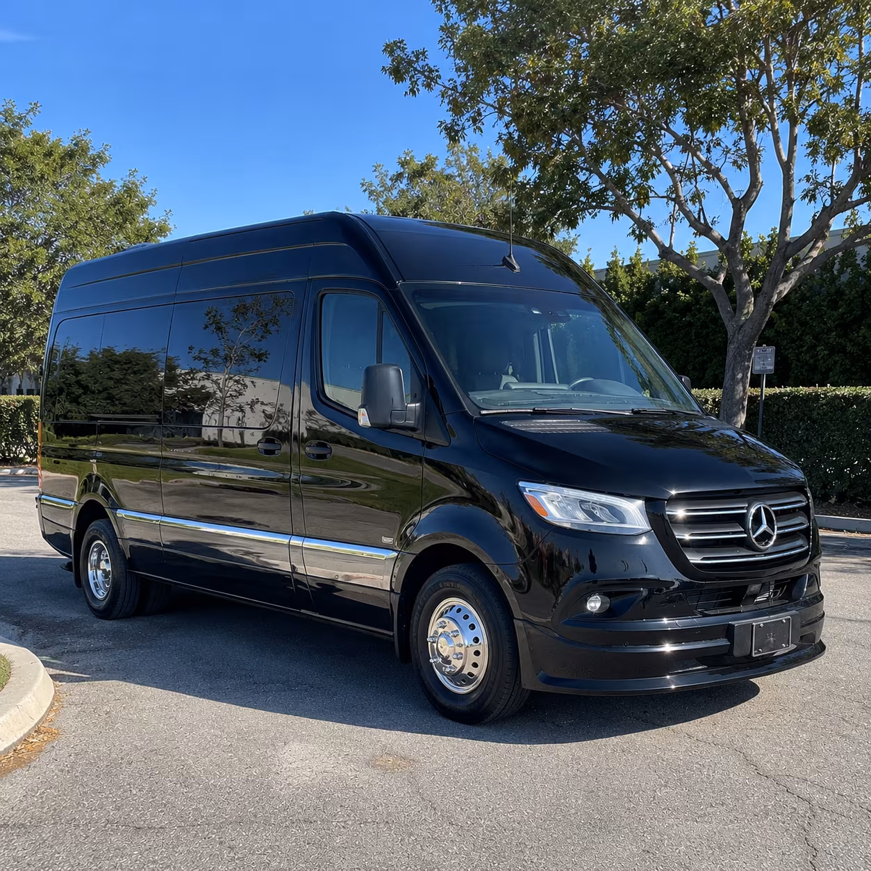 Baton Rouge Airport Shuttle & Transportation party bus exterior