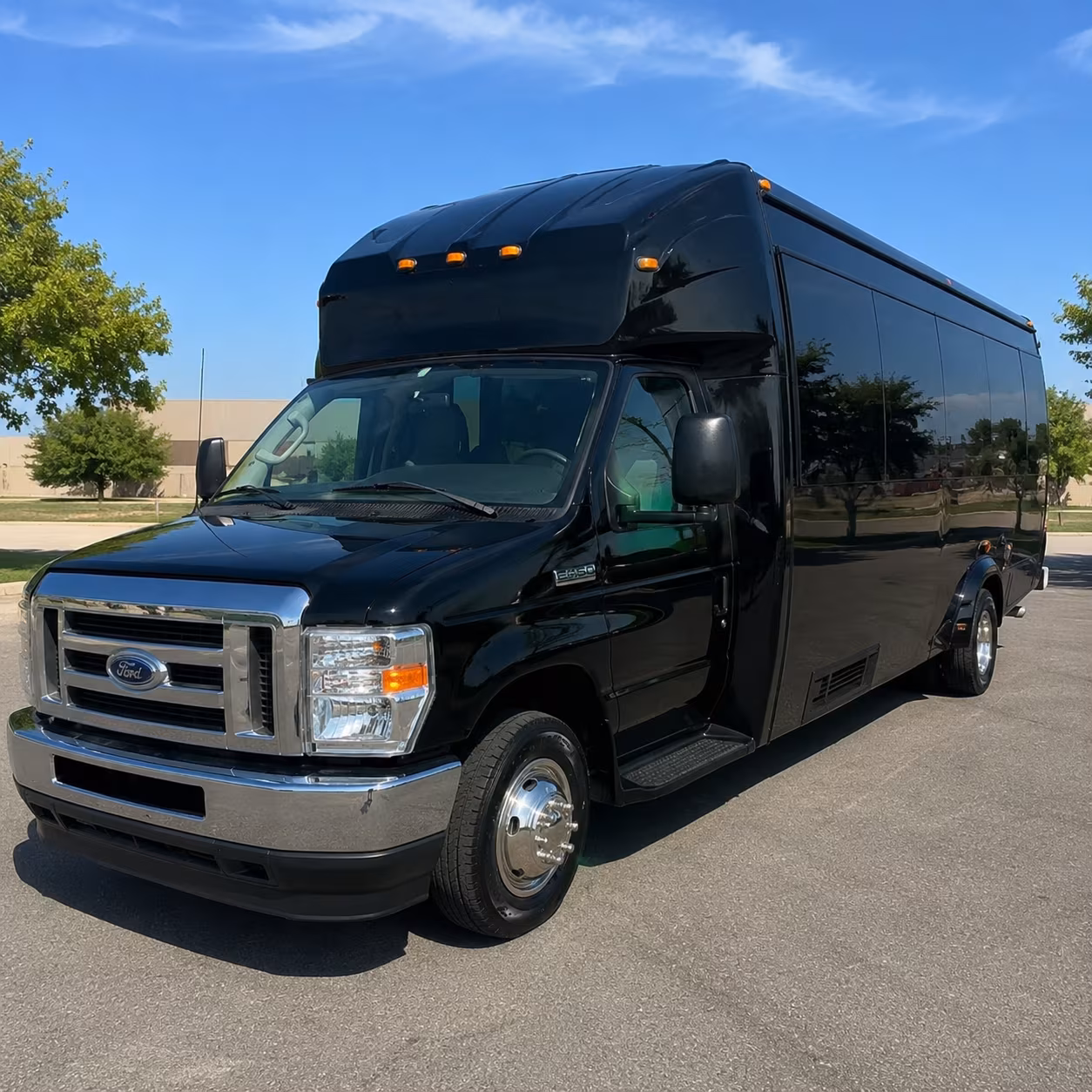 Baton Rouge Bachelor & Bachelorette Transportation party bus exterior