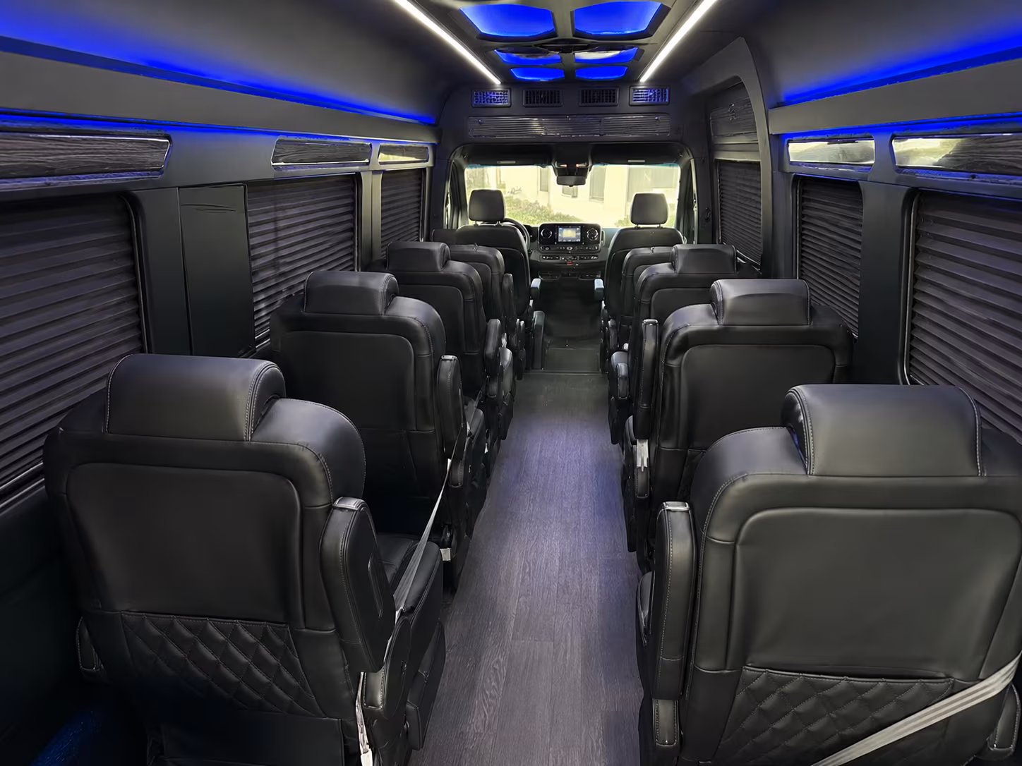 Baton Rouge Corporate Transportation party bus exterior