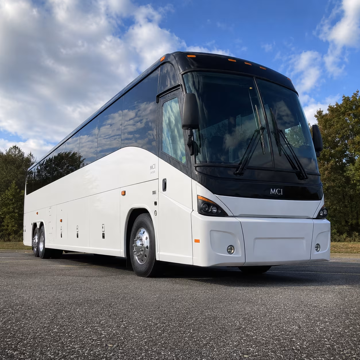 Baton Rouge Corporate Transportation party bus exterior