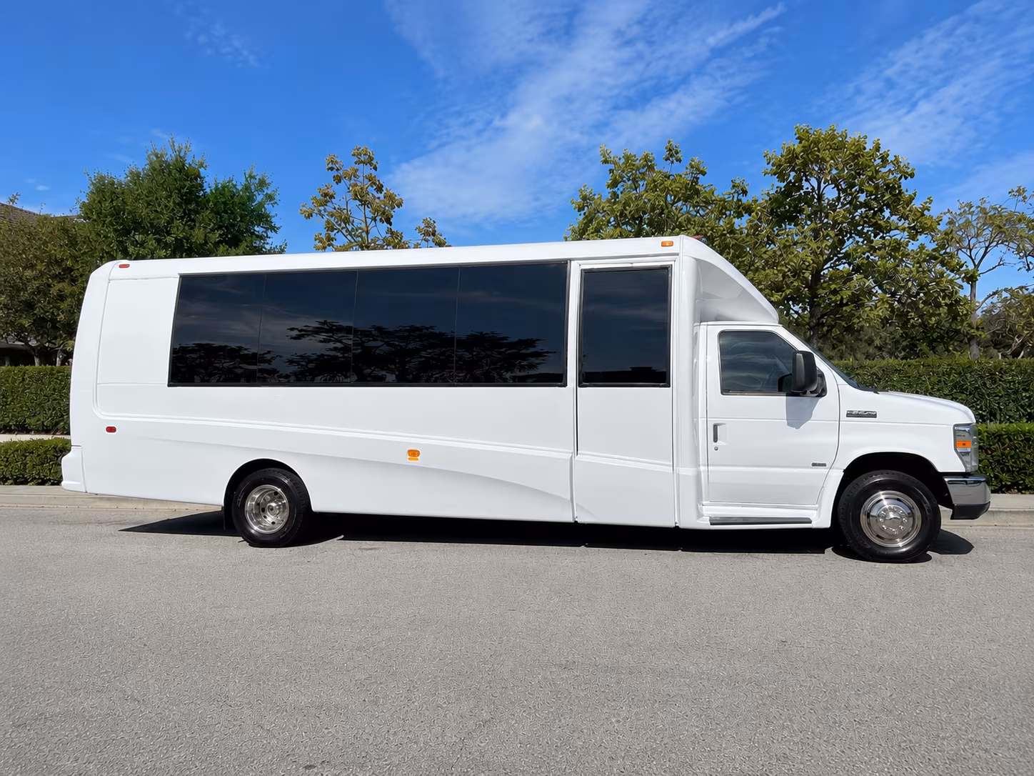 Baton Rouge Corporate Transportation party bus interior