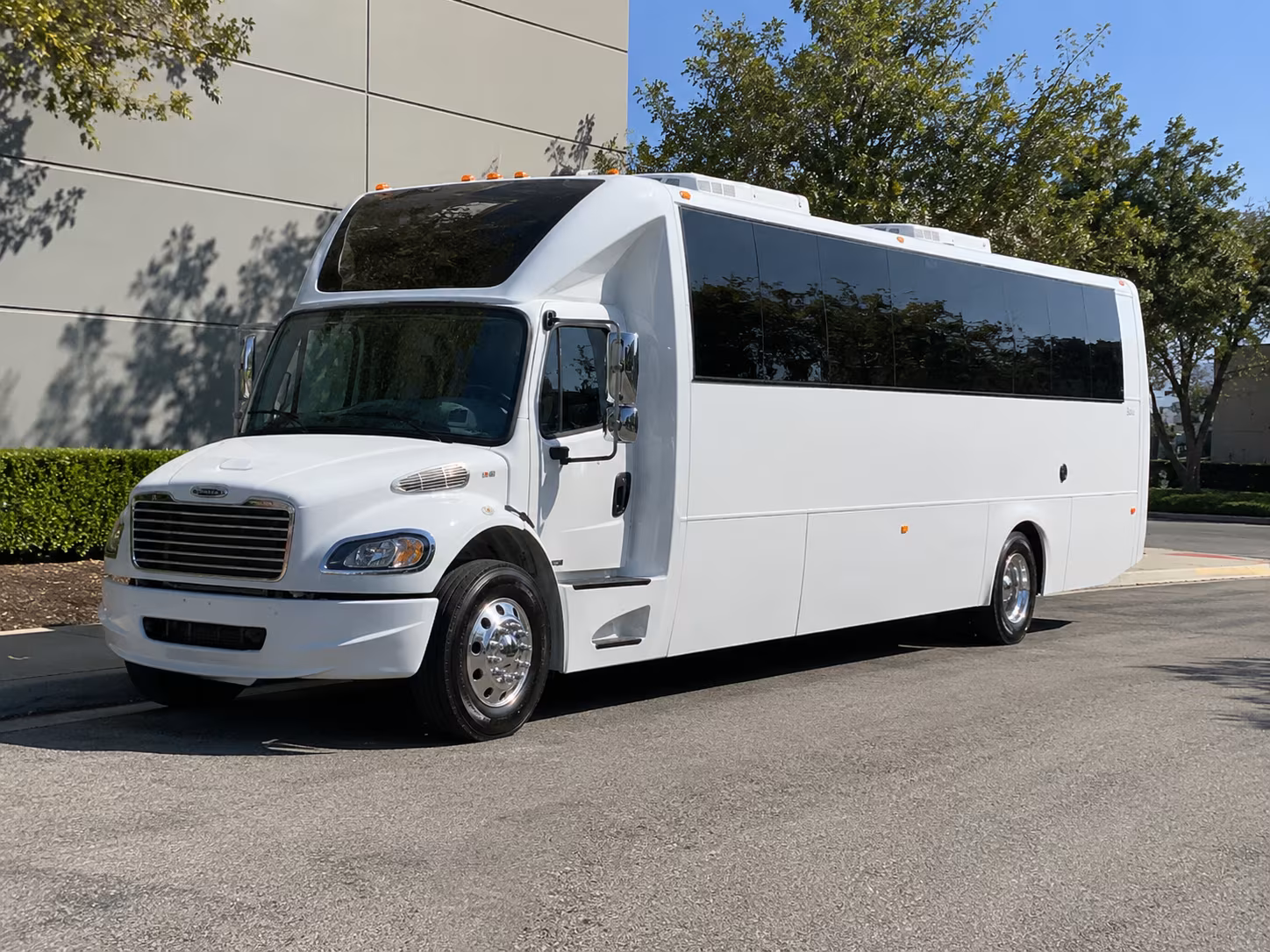Baton Rouge Prom & Homecoming Transportation party bus exterior
