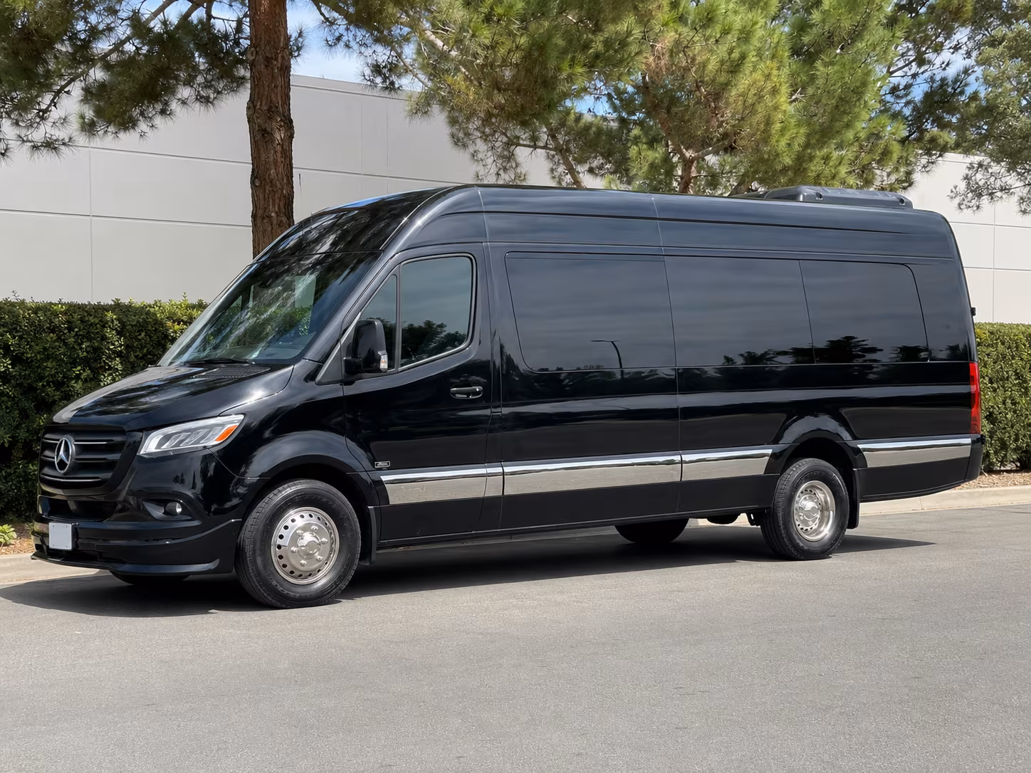 Baton Rouge School Event Transportation party bus exterior