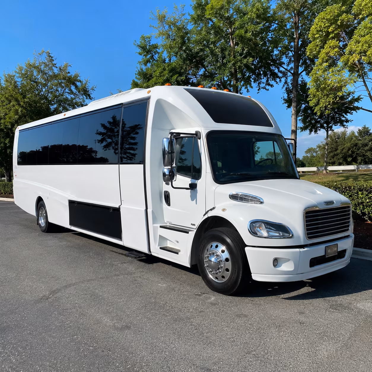Baton Rouge Winery Tour & Pub Crawl Transportation party bus exterior